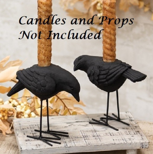 New primitive crow - primitive, candle